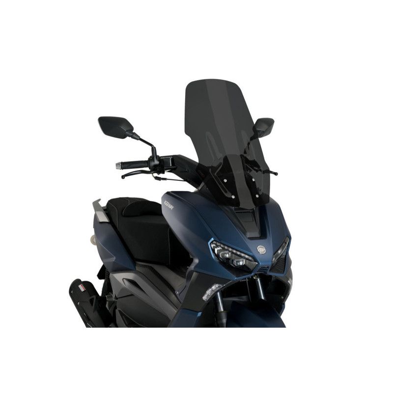 puig cupolino v tech line touring per keeway vieste 125 21 25 fume scuro