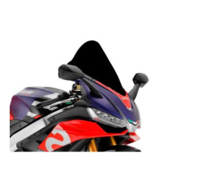 Pare-brise Puig R Racer pour Aprilia RSV4 1100 Factory 21-25 noir