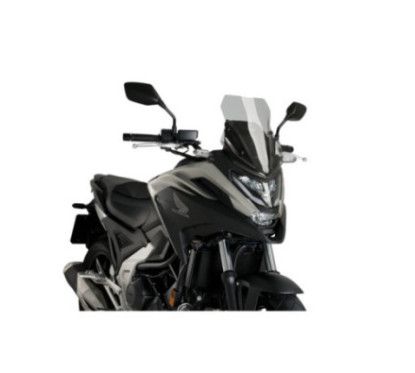 puig cupolino sport per honda nc750x 21 25 fume chiaro