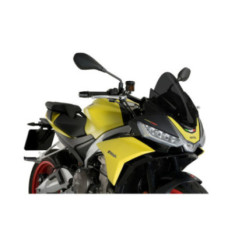 puig z racing windshield for aprilia tuono 660 21 25 dark smoke