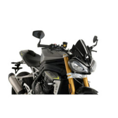 PARE-BRISE PUIG NAKED NG SPORT POUR TRIUMPH SPEED TRIPLE RS 21-25 NOIR