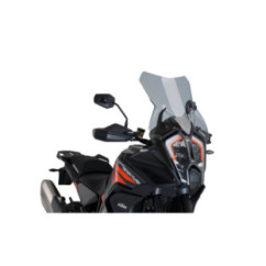 puig windshield touring plus for ktm super adventure 1290 21 23 light smoke