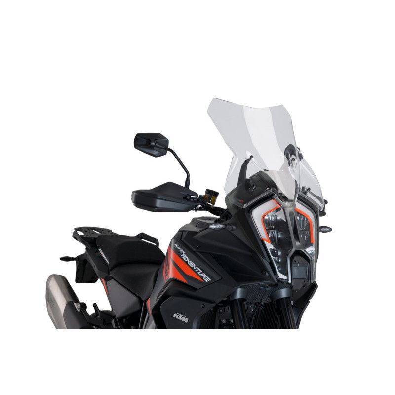 puig windshield touring plus for ktm super adventure 1290 21 23 transparent