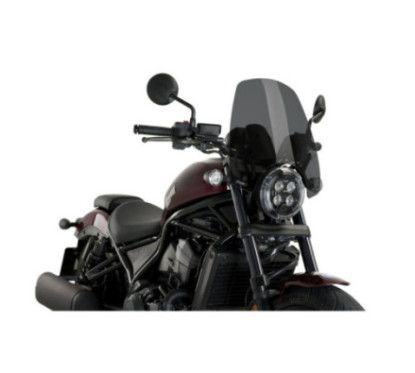 puig cupolino naked ng touring per honda cmx1100 rebel 21 25 fume scuro