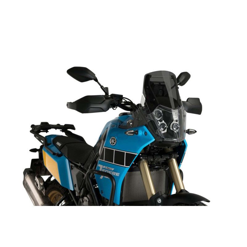 puig sport windshield for yamaha tener 700 world raid 22 25 dark smoke