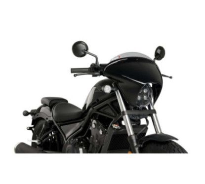 puig batwing sml sport windshield for honda cmx500 rebel 20 25 light smoke 21063h