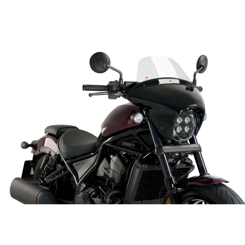 puig cupolino batwing sml touring per honda cmx1100 dct rebel 21 25 trasparente 21068w