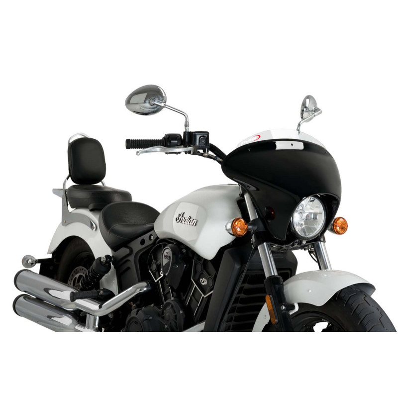 Parabrisas deportivo Puig Batwing SML para Indian Scout 15-25 transparente