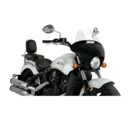 puig batwing sml touring windshield for indian scout 15 25 clear