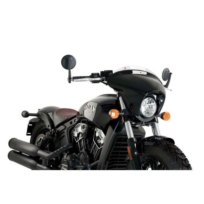 Parabrisas deportivo Puig Batwing SML para Indian Scout Bobber 18/25 transparente 21073W