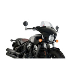 Parabrisas Puig Batwing SML Touring para Indian Scout Bobber 18-26, ahumado claro - 21074H