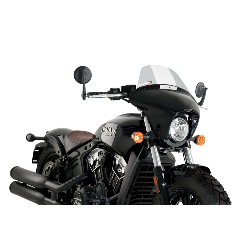Puig Batwing SML Touring Windschutzscheibe fur Indian Scout Bobber 18 25 leicht getont 21074h