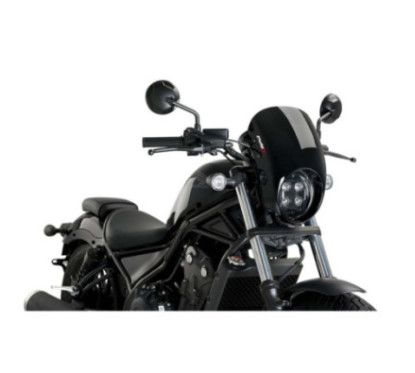 puig cupolino semicarenato anarchy per honda cmx500 rebel 20 25 nero