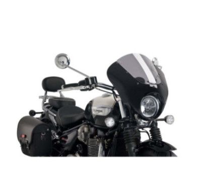 Puig Dark Night Halbverkleidung fur Triumph Bonneville Speedmaster 21 25 leichter Rauch
