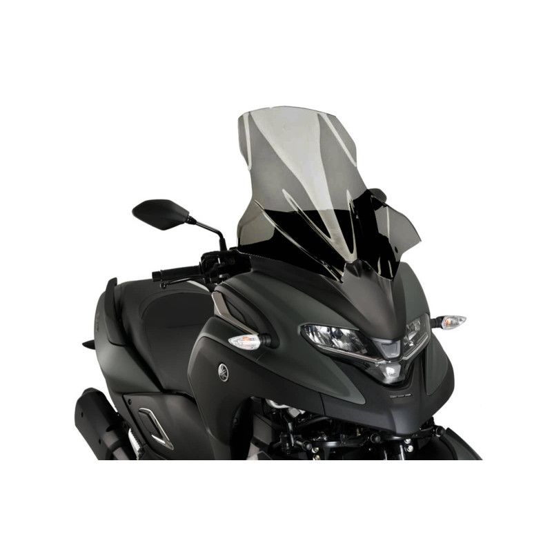 puig windshield v tech line touring for yamaha tricity 300 20 25 dark smoke
