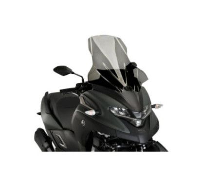 puig cupolino v tech line touring per yamaha tricity 300 20 25 fume scuro