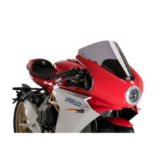 PARABRISAS PUIG R-RACER PARA MV AGUSTA SUPERVELOCE 800 20-25 AHUMADO OSCURO