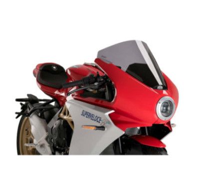 Parabrisas Puig R Racer para MV Agusta Superveloce 800 2025 ahumado oscuro