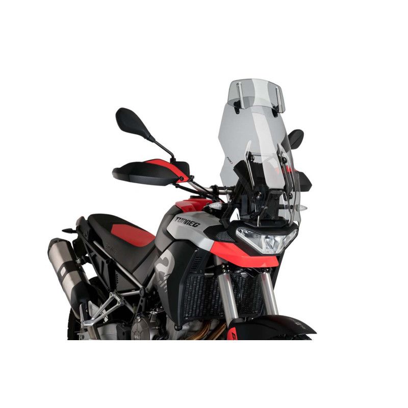 puig cupolino touring visor for aprilia tuareg 660 rally 2025 light smoke