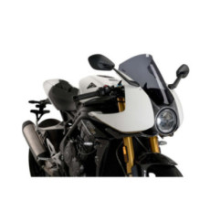 PUIG WINDSCHUTZSCHEIBE R-RACER FUR TRIUMPH SPEED TRIPLE 1200 RR 22-25 DUNKEL GETONT
