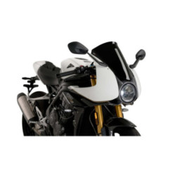 PUIG WINDSCHUTZSCHEIBE R-RACER FUR TRIUMPH SPEED TRIPLE 1200 RR 22-25 SCHWARZ