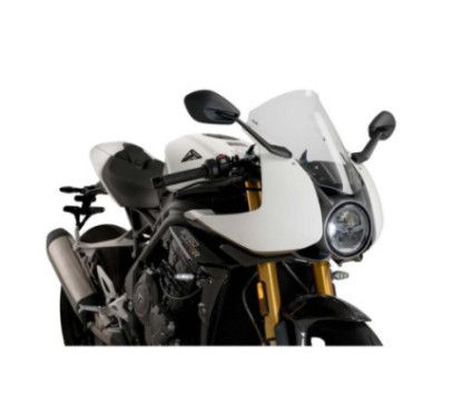 Puig Windschutzscheibe R Racer fur Triumph Speed Triple 1200 RR 22 25 transparent