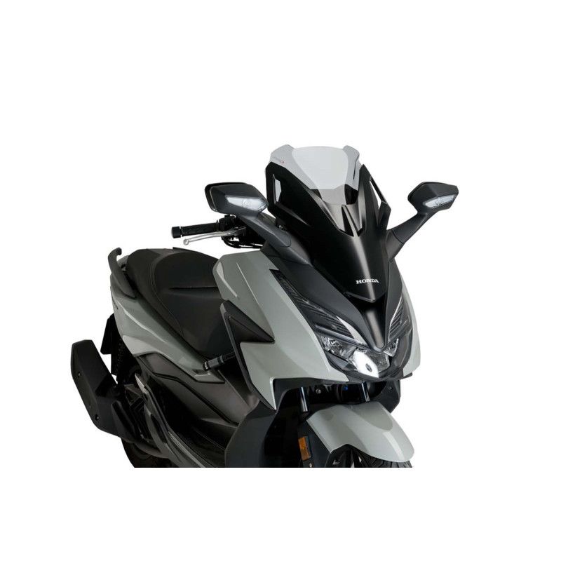 puig windshield v tech line sport for honda forza 125 21 25 light smoke