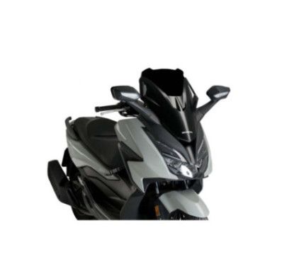 puig windshield v tech line sport for honda forza 350 21 25 black