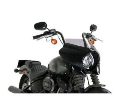 puig semi-windshield sport mirage for harley d softail street bob fxbb 21 24 light smoke 21331h