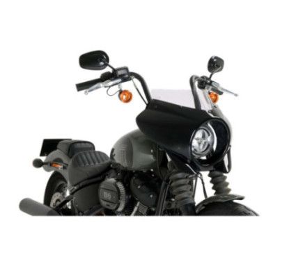 puig semi-windshield sport mirage for harley d softail street bob fxbb 21 24 clear 21331w