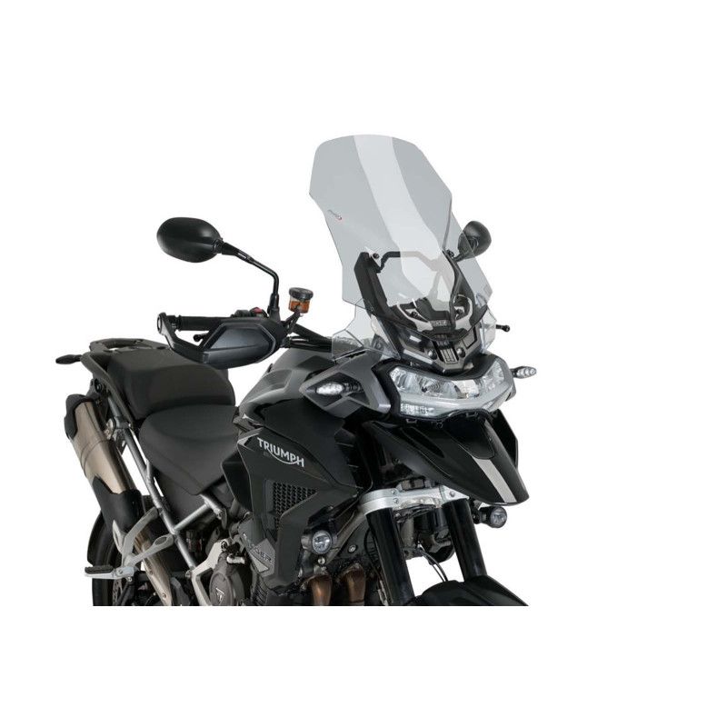 Pare-brise Puig Touring pour Triumph Tiger 1200 Rally Explorer 22/25 fume clair