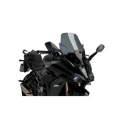 puig touring windshield for suzuki gsx s1000 gt 22 25 dark smoke