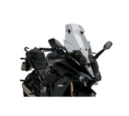 puig windshield touring visor for suzuki gsx s1000 gt 22 25 light smoke