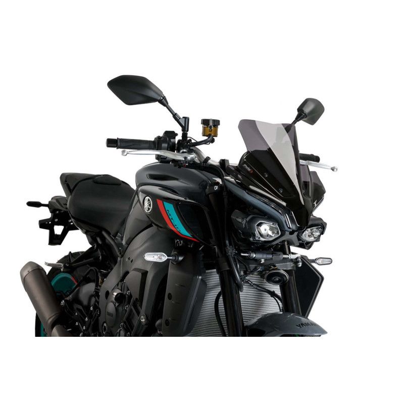 Puig Naked NG Sportscheibe fur Yamaha MT 10 22 25 dunkel getont