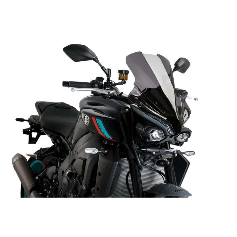 Cupula Puig Naked NG Touring para Yamaha MT 10 22 25 ahumada oscura
