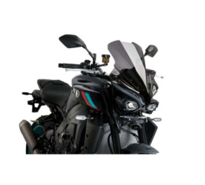 puig naked ng touring screen for yamaha mt 10 sp 22 25 dark smoke