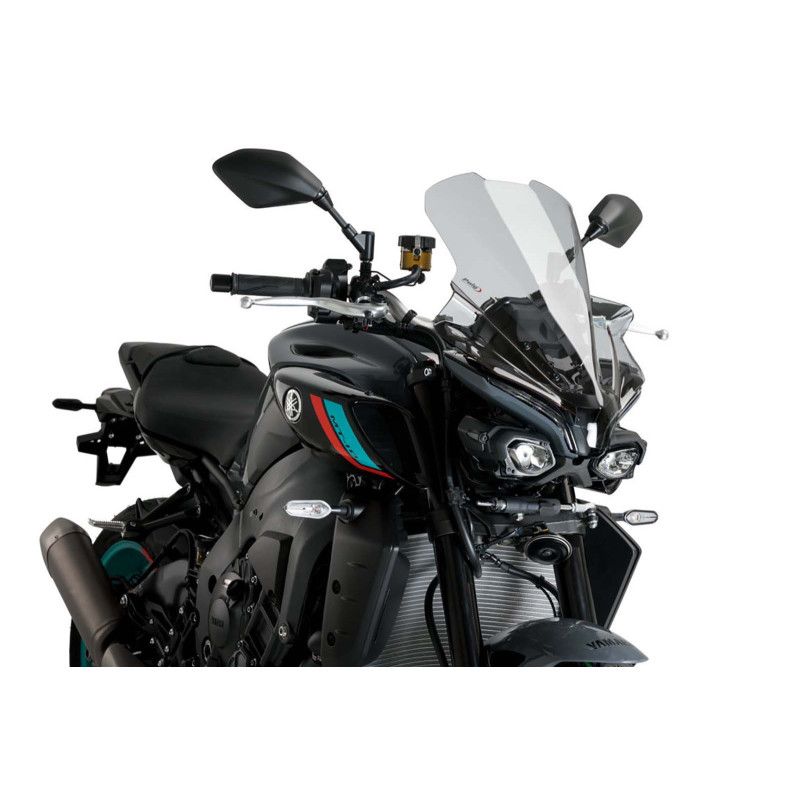 Cupula Puig Naked NG Touring para Yamaha MT 10 22 25 ahumada clara