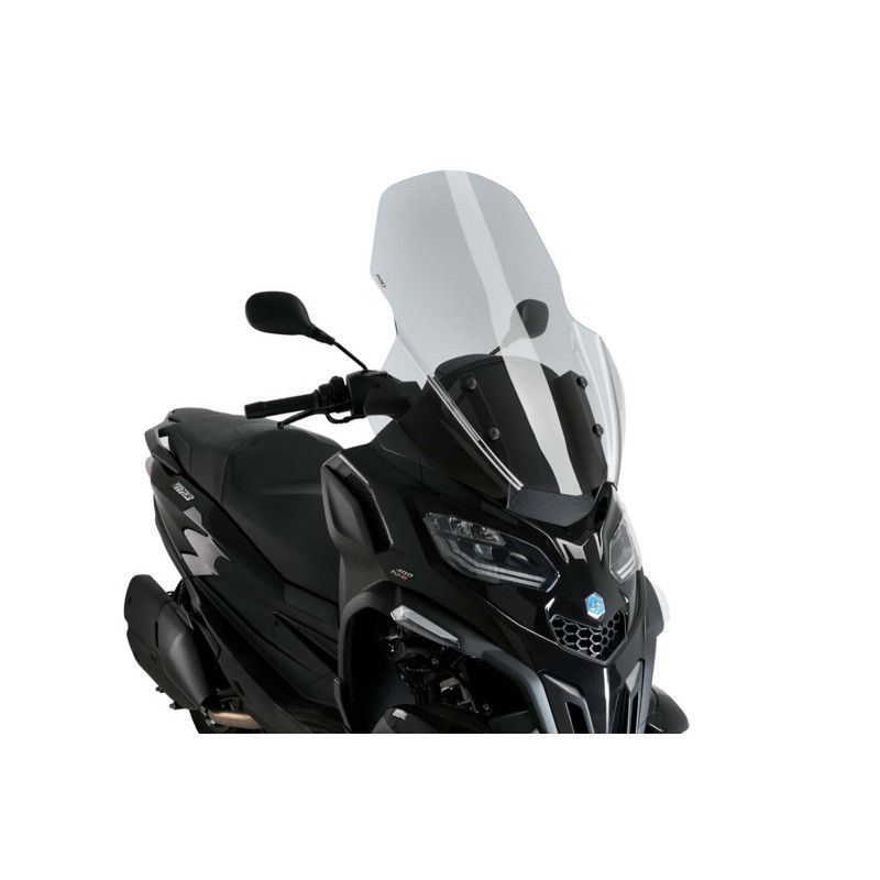 Puig Cupolino V Tech Line Touring para Piaggio MP3 400 Sport 22 25 ahumado claro