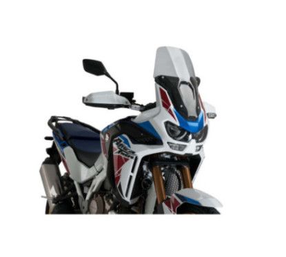 puig windshield touring for honda crf1100l africa twin adventure sports 20 25 light smoke