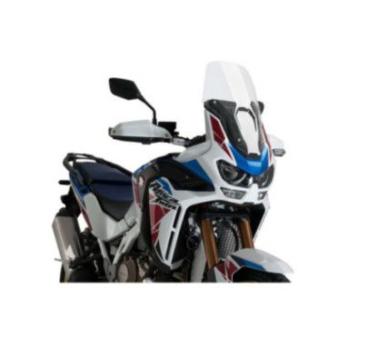 puig touring windshield for honda crf1100l africa twin 24 25 clear