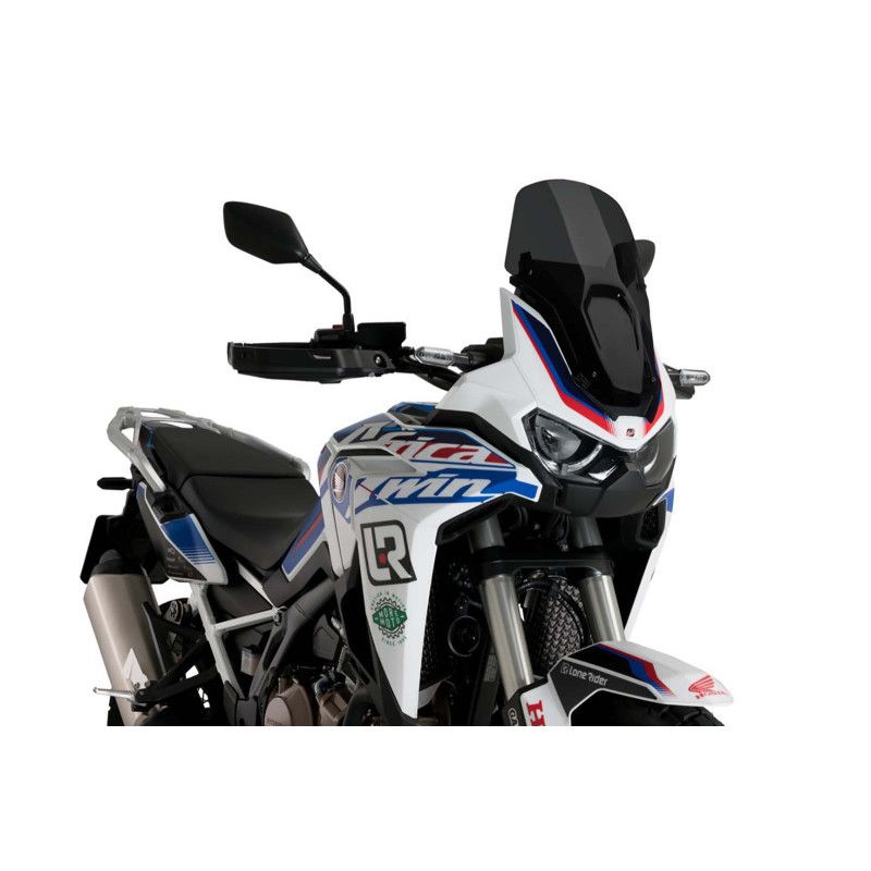 puig sport windshield for honda crf1100l africa twin 20 23 dark smoke