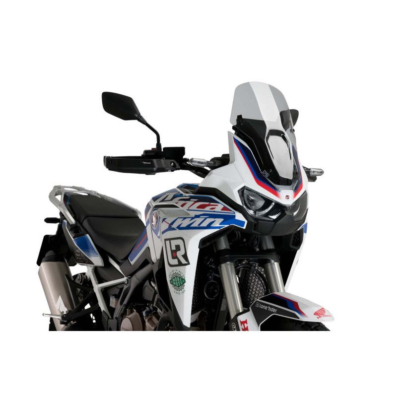 puig sport windshield for honda crf1100l africa twin 20 23 light smoke