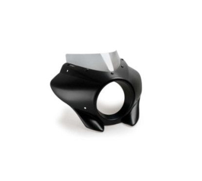 puig semi-windshield sport mirage for harley d softail street bob fxbb 21 24 light smoke 21409h
