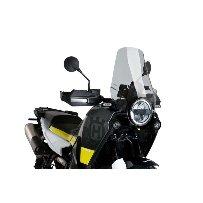 puig touring windshield for husqvarna 901 expedition norden 23 25 light smoke