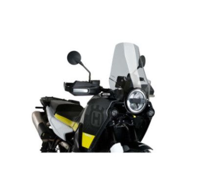 puig touring windshield for husqvarna 901 expedition norden 23 25 light smoke