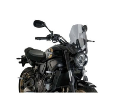 Cupula deportiva Puig Naked NG para Yamaha XSR700 21 25 color ahumado claro