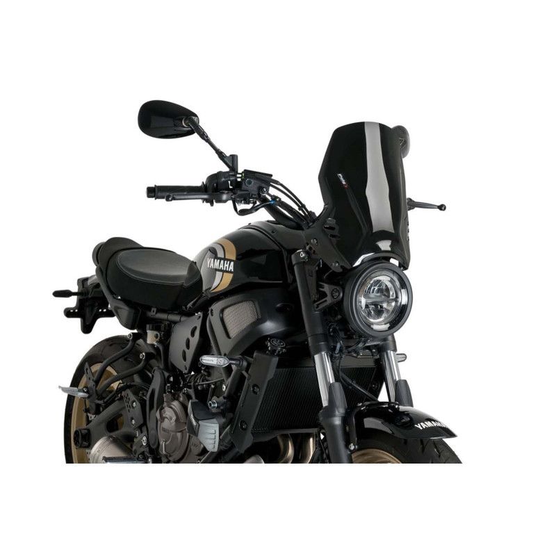 Cupula deportiva Puig Naked NG para Yamaha XSR700 21 25 negra