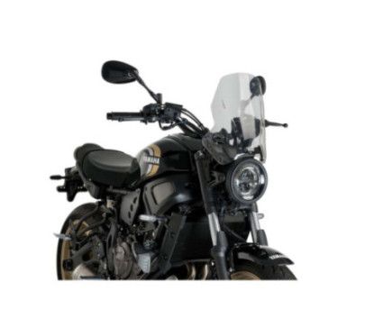 puig naked ng sport screen for yamaha xsr700 21 25 transparent