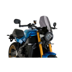 Bulle sport Puig Naked NG pour Yamaha XSR900 2022-2025 fumee foncee
