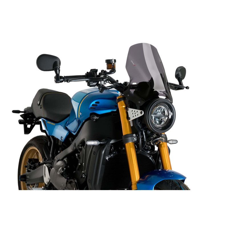 puig naked ng sport screen for yamaha xsr900 22 25 dark smoke